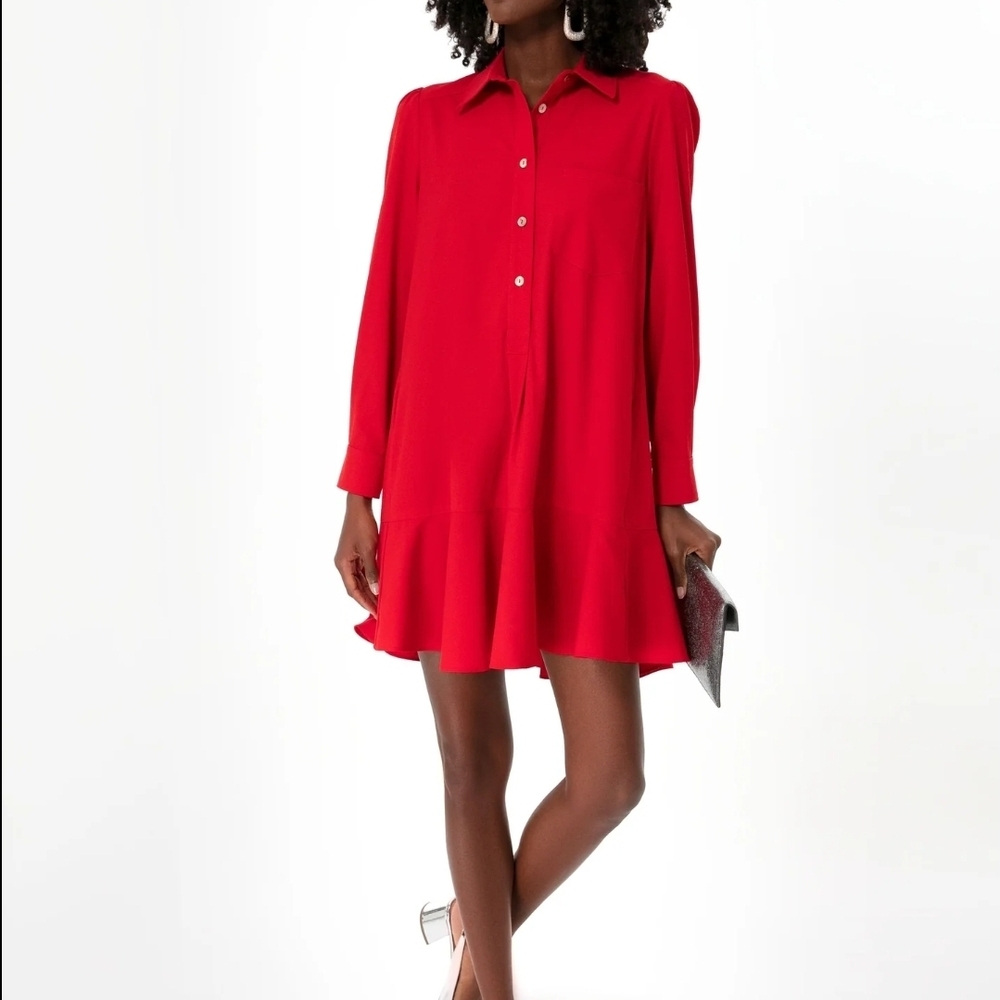 Tuckernuck Vibrant Red Mini Dress